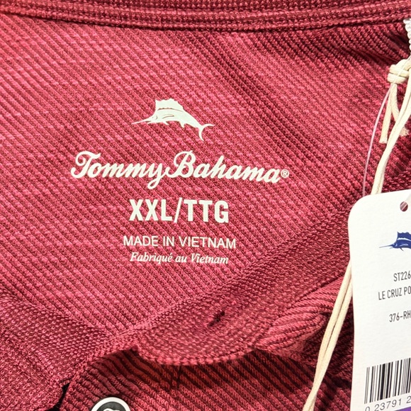 Tommy Bahama Le Cruz Point Men's Size XXL NWT 376-Rhumba MSRP $99 - Picture 5 of 6